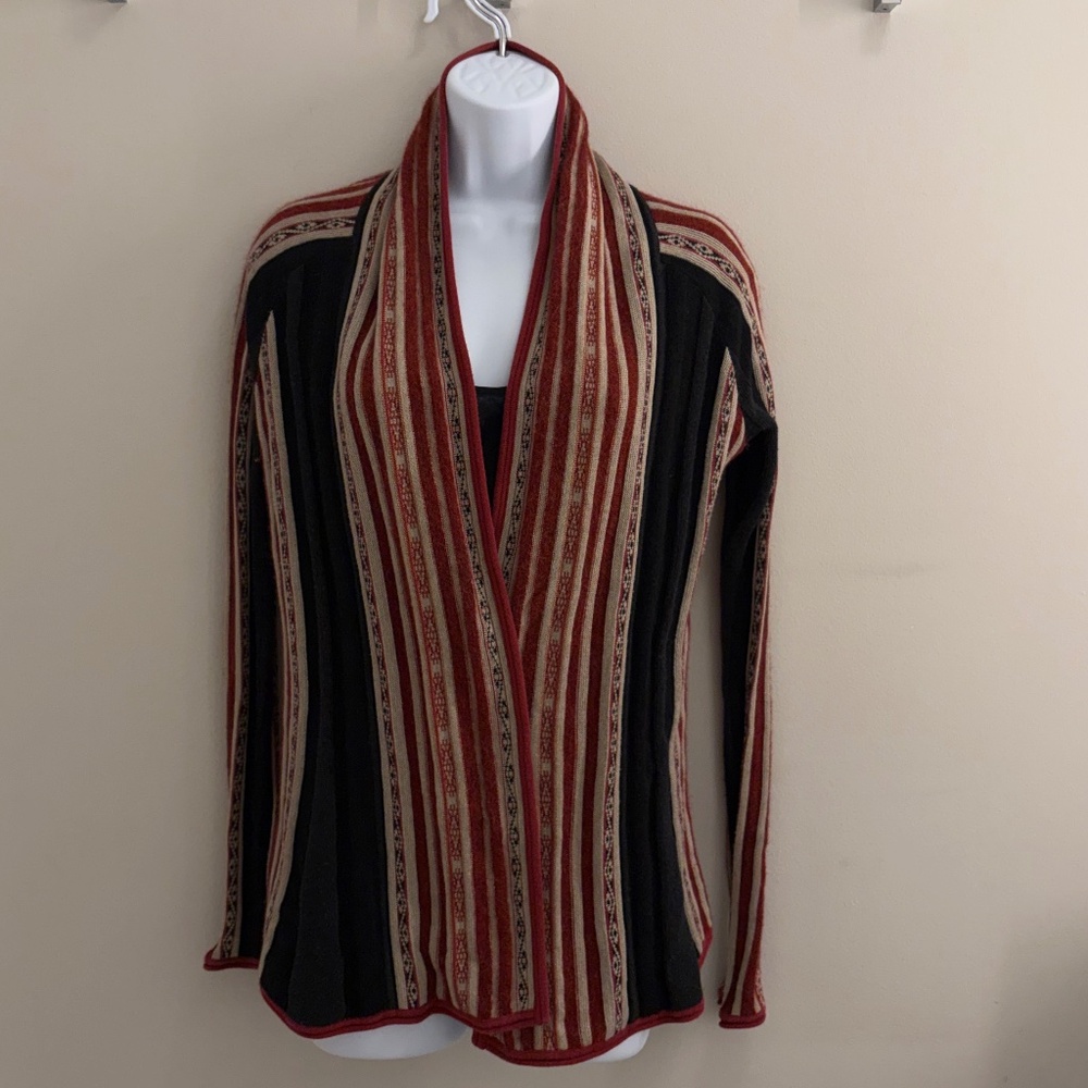 Peruvian Connection Cardigan Size S